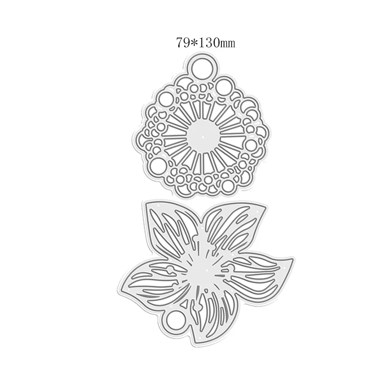 Новые украшения в виде цветка персика форма для поделок сделай сам металлические