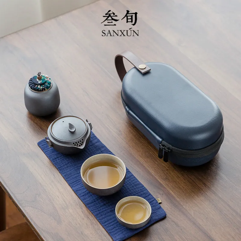 2019 китайский чайный сервиз Кунг фу дорожный керамический Органайзер bella y bestia Juego