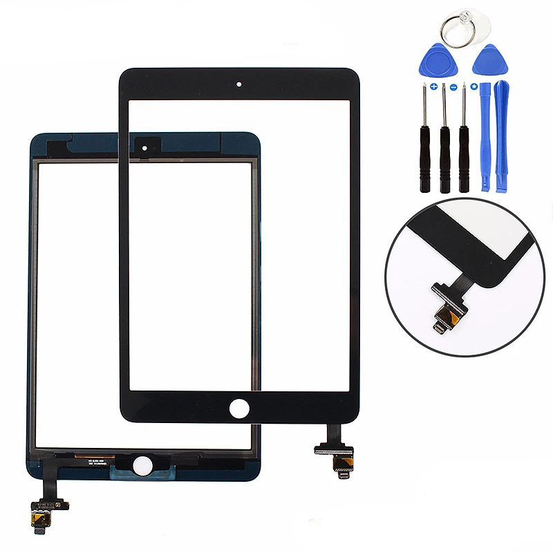 Замена переднего стекла дигитайзера + микросхема с кнопкой Home для Ipad Mini 3 |