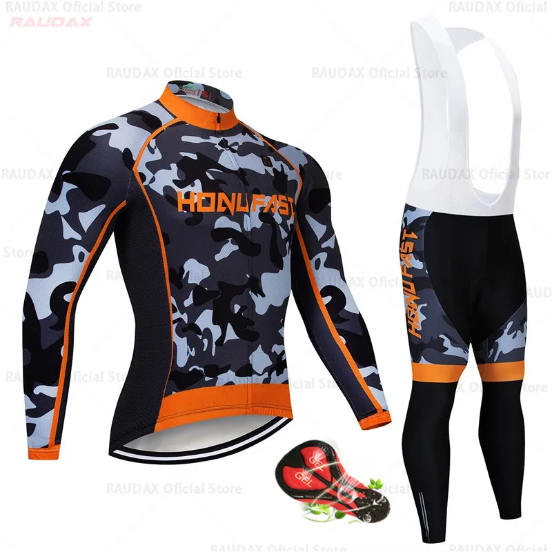 Новая камуфляжная футболка с длинным рукавом для езды на велосипеде, быстросохнущая Мужская одежда для езды на велосипеде на весну и осень, ...