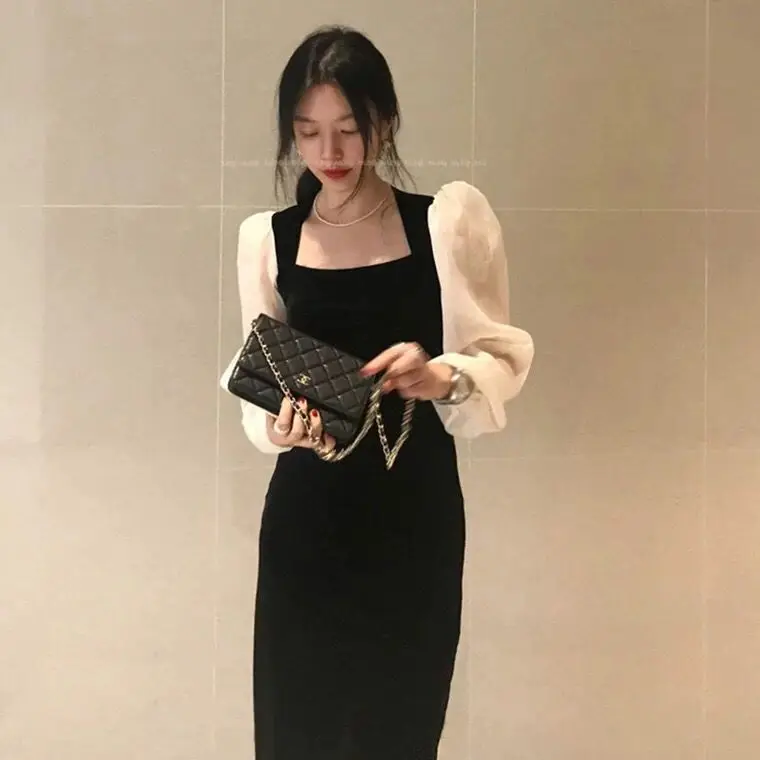 Новое бархатное платье миди модное женское большого размера женские платья Vestido