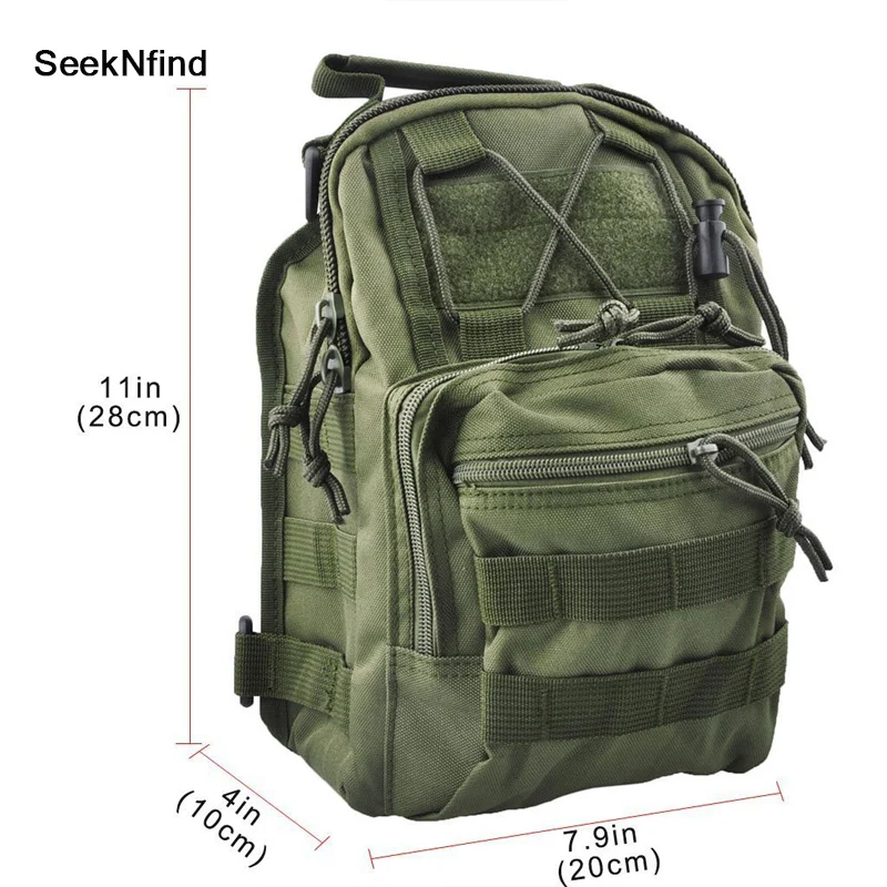 Спортивная уличная сумка на плечо военная тактический рюкзак полезная нагрудная