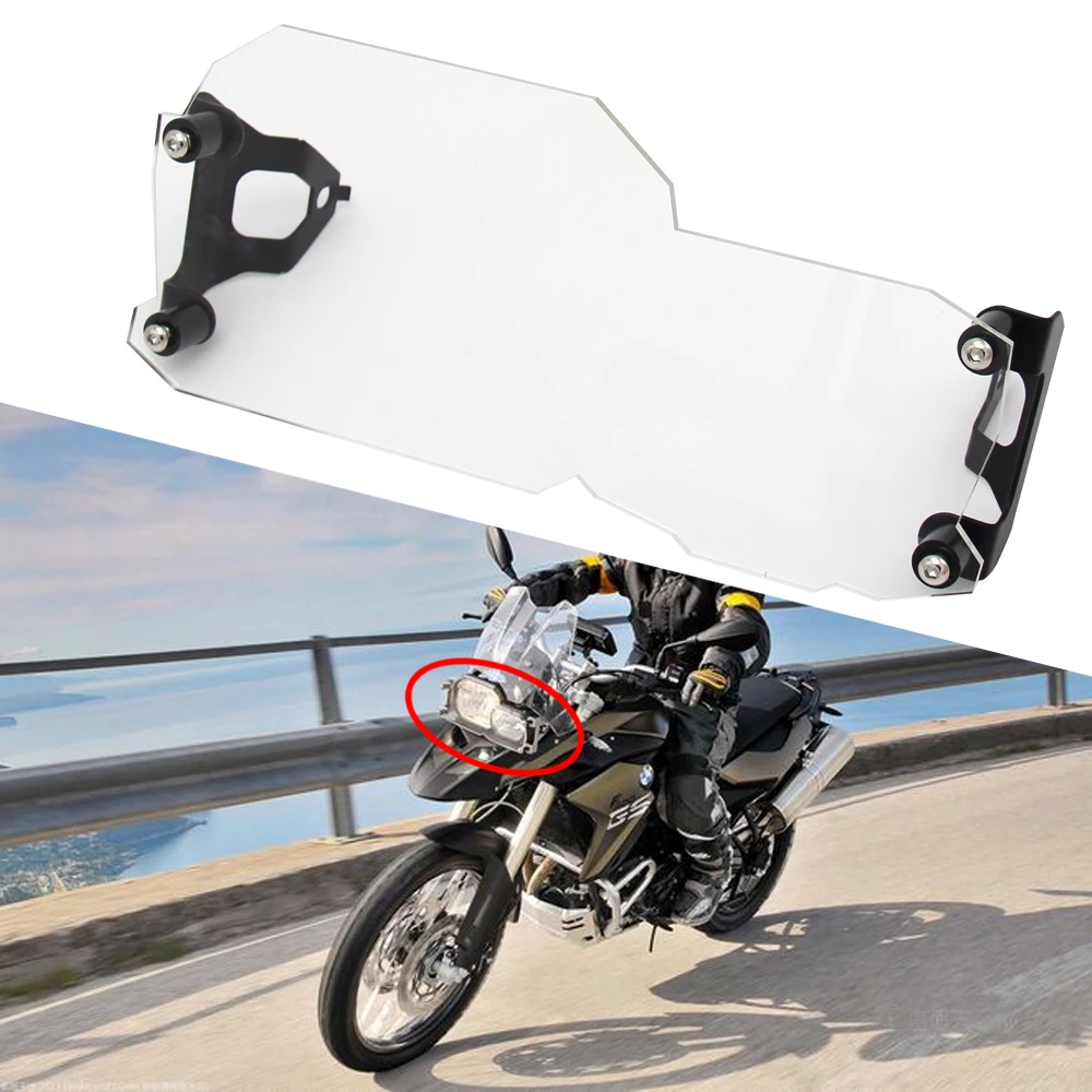Защитная крышка передней фары для BMW F650GS F700GS F800GS Adventure 2008-2017 2018 металлическая