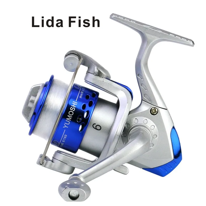 Lida Fish Brand JL3000 Discount Spinning Wheel Reel Folding Plating Striped Fishing Reel enlarge
