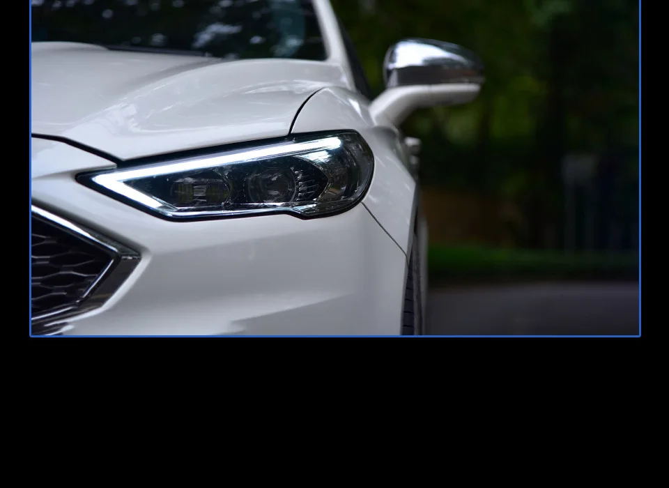 Фары для автомобиля Ford Mondeo Fusion- DRL дневные ходовые огни головная лампа светодиодный Биксеноновая лампа Противотуманные фары автомобильный аксессуар