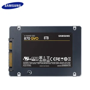 Внутренний твердотельный накопитель SAMSUNG 870 QVO, 4 ТБ, внутренний жесткий диск SSD 1 ТБ, 2,5 дюйма, до 530 Мб, SATA III для ноутбука и настольного компьютера