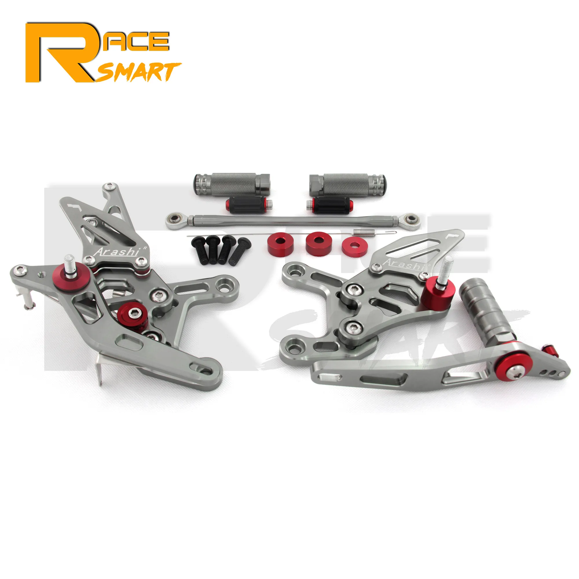 Для YAMAHA YZF R1 2009-2014 Мотоцикл с ЧПУ регулируемый задний комплект Rearsets подножка