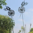 Новая сказочная садовая декорация, садовые украшения, статуя, скульптуры, страна чудес, искусственное металлическое украшение, творческие поделки