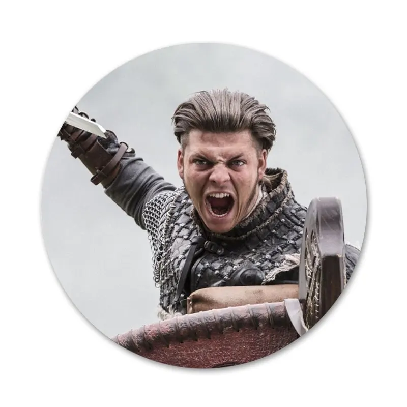 58 мм Рагнар Лодброк Викинги серии значок брошь заколка аксессуары для одежды