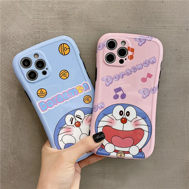 

Doraemon new cute cartoon mobile phone case for iPhone 12mini/12promax/11pro/11p/8P/X/XS/XR/se/xsmax/7/8/se/Couple phone cover