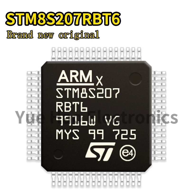 

STM8S207RBT6 STM STM8 STM8S STM8S207 STM8S207R STM8S207RB IC MCU 8BIT 128KB FLASH LQFP-64
