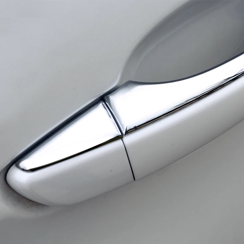 

for Peugeot 3008 GT 3008GT 2016 2017 2018 2019 ABS Accessories Side Door Handle Decoration Cover Trims Cover 8pcs