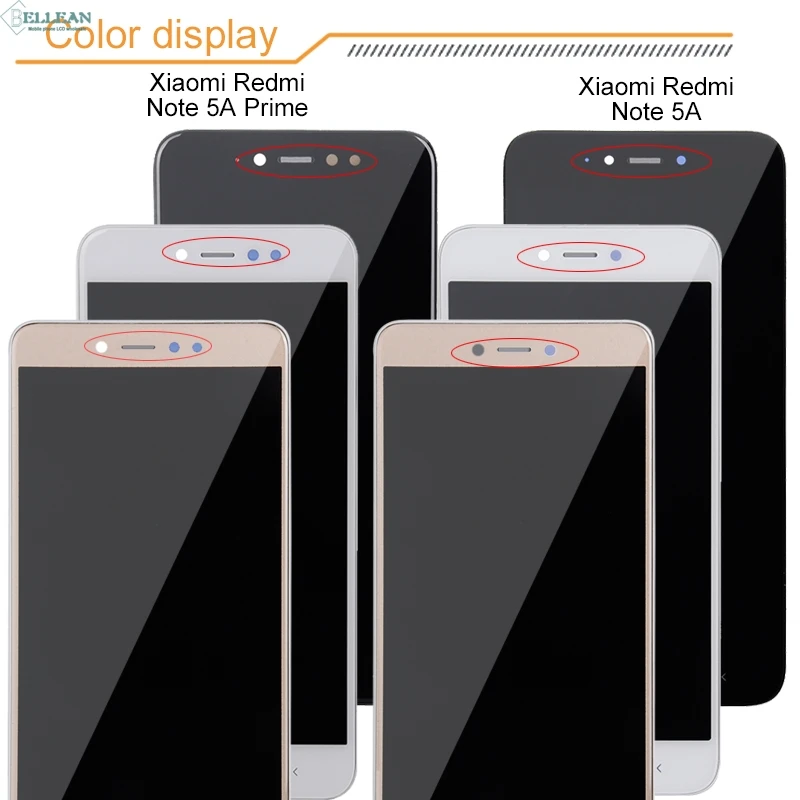 Dinamico для Xiaomi Redmi Примечание 5A дисплей Y1 Lite lcd кодирующий преобразователь сенсорного экрана в сборе Note 5A Prime lcd Y1 Lite дисплей+ рамка