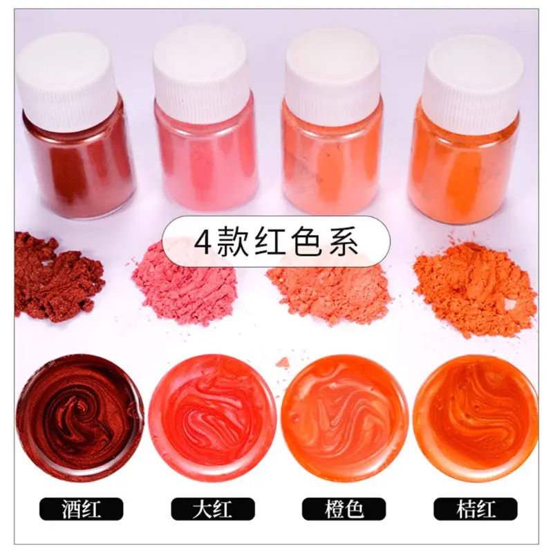 

20 Pearlescent powder Epoxy Resin Dye Pearl Pigment Natural Mica Mineral Powder