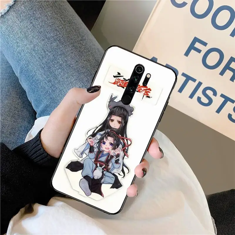 CUTEWANAN Lucky Mo Dao Zu Shi аниме фото на заказ мягкая искусственная кожа для Redmi Note 8 8A 7 6 6A 5 5A