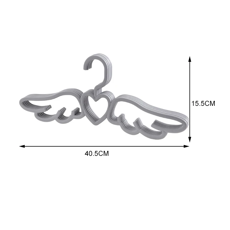 Вешалка для одежды в форме крыльев Ангела органайзер дома отеля уличная сушилка