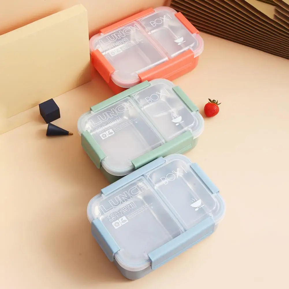 

Portable 304 Stainless Steel Insulated Lunch Box Leak-proof Separation Design Food Storage Case For Student Office Worker