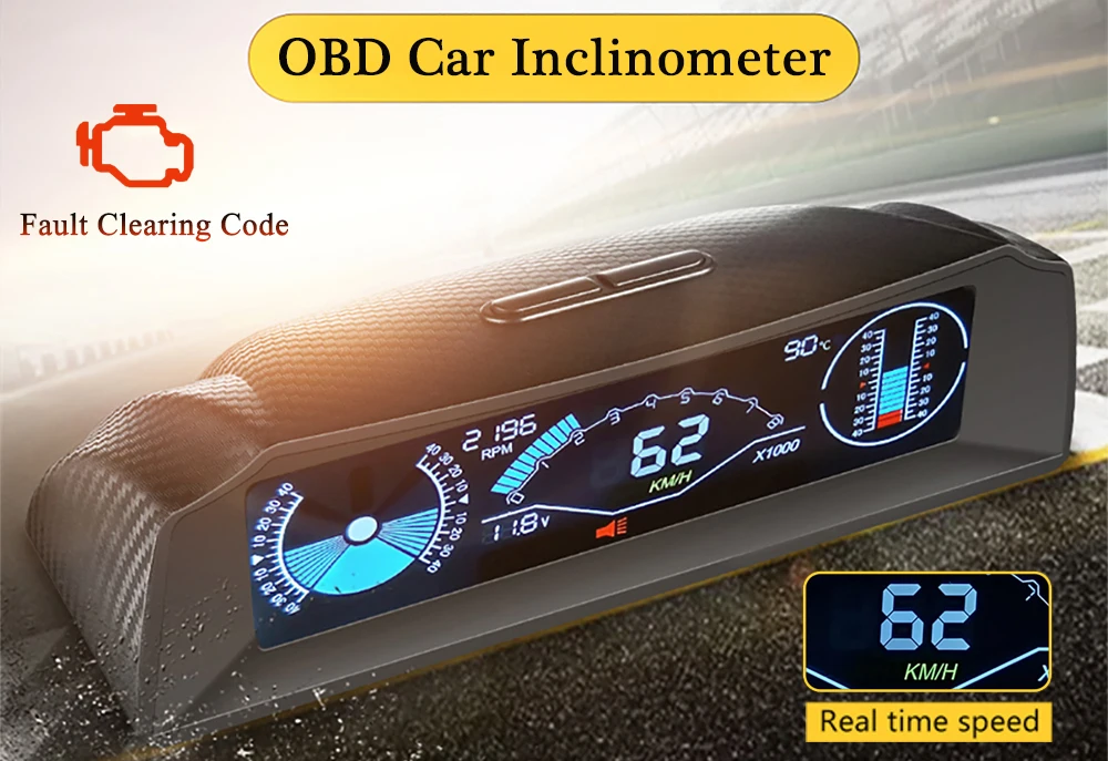 AUTOOL X60 дисплей на голову Hud Obd2 Ii автомобильный считыватель кода двигателя Цифровой измеритель компьютерный Автомобильный спидометр автоматический диагностический инструмент