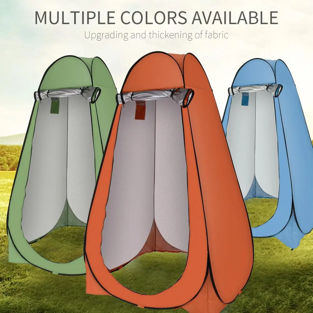 

Portable Outdoor Shower Bath Changing Fitting Room Shower Privacy Toilet Tent Outdoor Shower Tent Beach Instant Pop Up