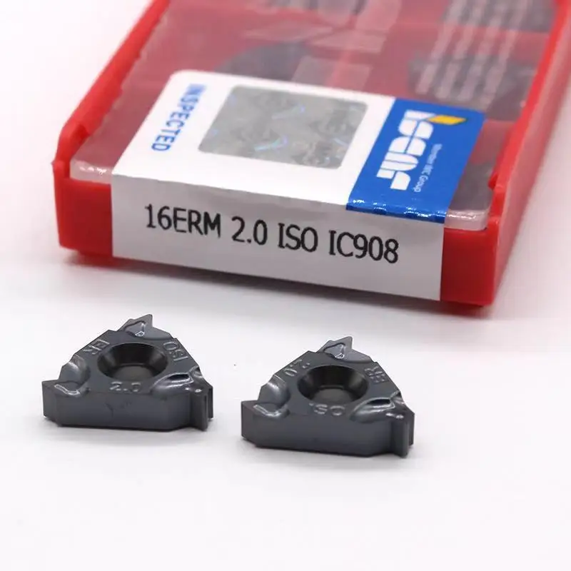 10 шт. 11IR 16IR 1 0 ISO 25 5 75 2 3 IC908 инструменты для точения резьбы карбид вольфрама вставки
