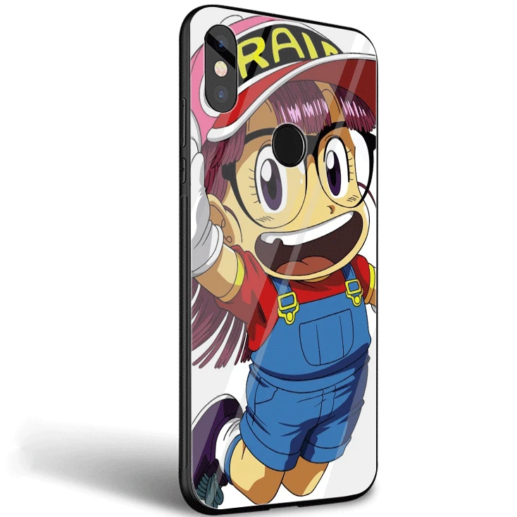 Mobile Phone Case Glass For Xiaomi Mi 8 Lite A1 A2 9 Redmi Note 5 6 7 Pro 6A 4X F1 Cover Anime Kawaii | Мобильные телефоны и