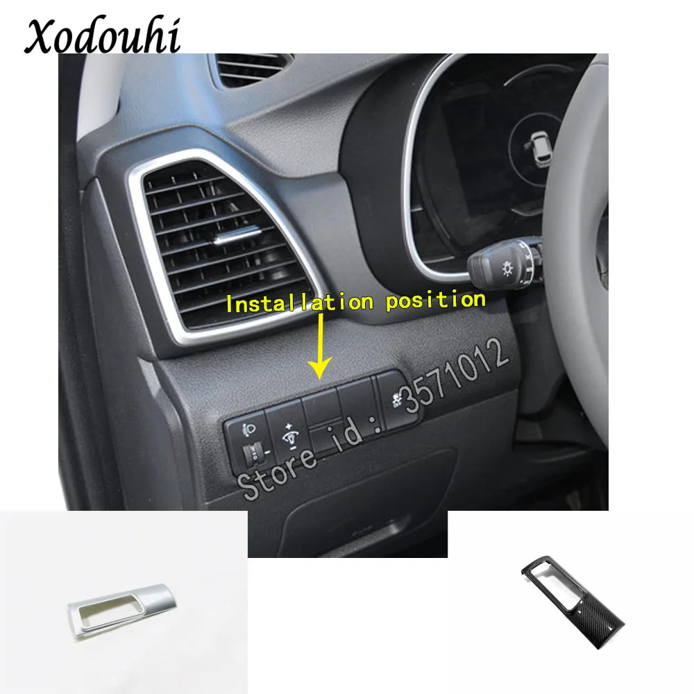 

1 шт., хромированный переключатель одометра для Hyundai Tucson 2019 2020
