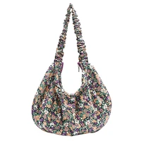 fresh floral shoulder bag women underarm bag new casual designer handbag fashion school messenger bags large female crossbody