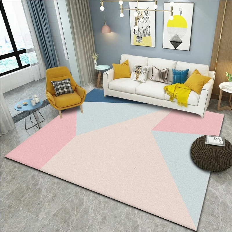 Европейский ковер для дома скандинавские ковры гостиной прямоугольные милые