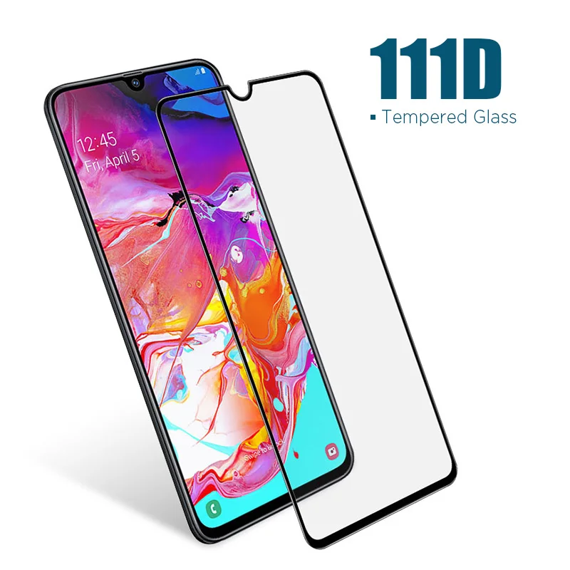 111D Покрытие Закаленное стекло для samsung S7 S10E защитная пленка весь Клей протектор