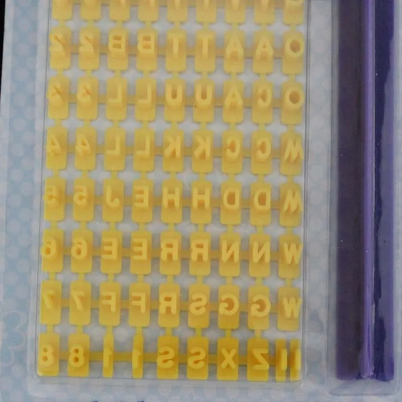 Форма для печенья английский алфавитно цифровой символ печать бисквитная форма