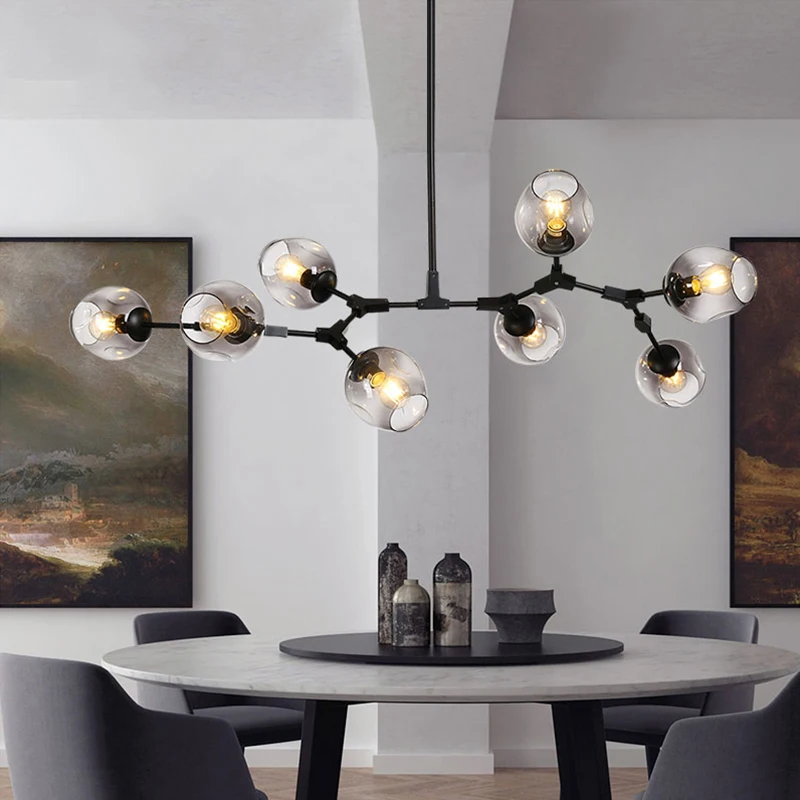 Скандинавская потолочная лампа s освесветильник для гостиной в стиле ретро лофт