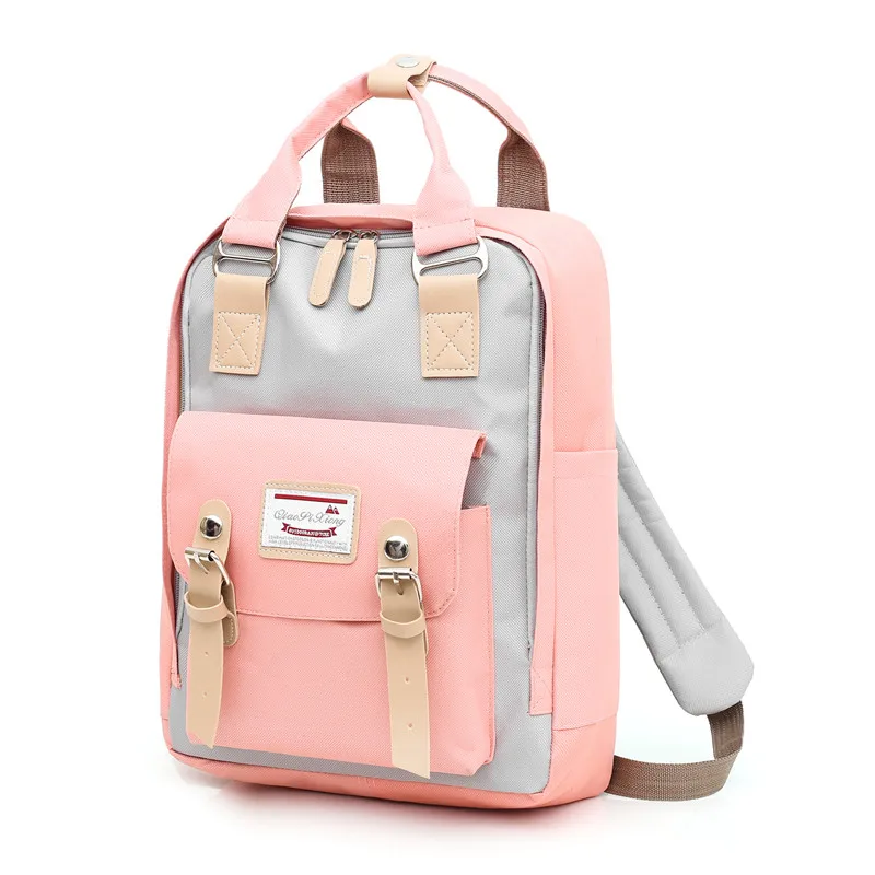 Многофункциональный женский рюкзак для девочек, сумка на плечо, высокое качество, холщовый рюкзак для ноутбука, школьный рюкзак для подрост...