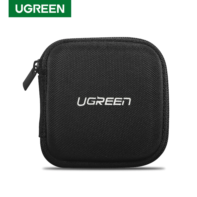 Ugreen чехол для наушников Жесткая Сумка для наушников гарнитура наушники Sennheiser амбушюры беспроводные Bluetooth наушники аксессуары