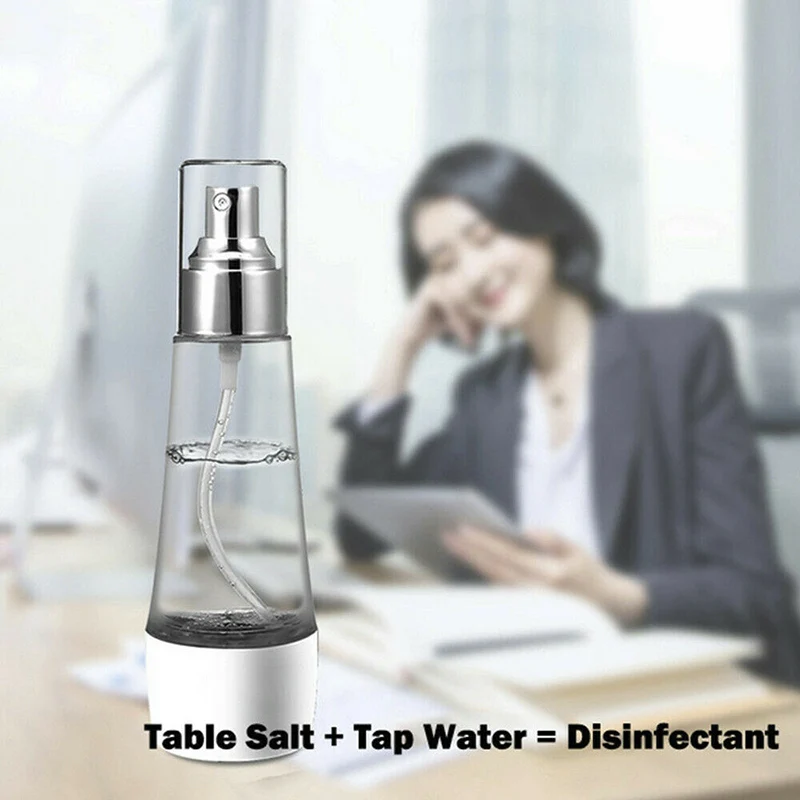 

Portable Disinfection Liquid Making Machine Non-toxic Harmless Self-made Spray Maker FKU66