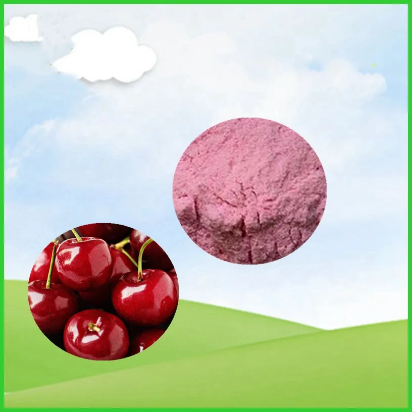 99% Natural 1000 g Cherry Extract Fruit Powder, drink Vitamin C, Improve Skin Moisturizing, Cherry Powder