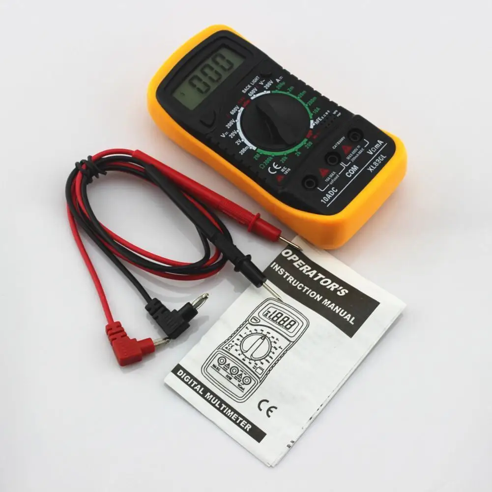 Портативный цифровой мультиметр XL830L портативный амперметр