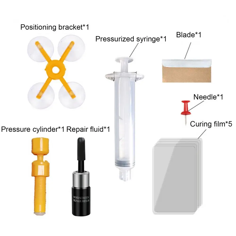 

DIY Car Windshield Repair Kit Upgrade Auto Glass Windscreen Repair Resin Tool Windscreen Scratch Crack Restore Car Window Repair