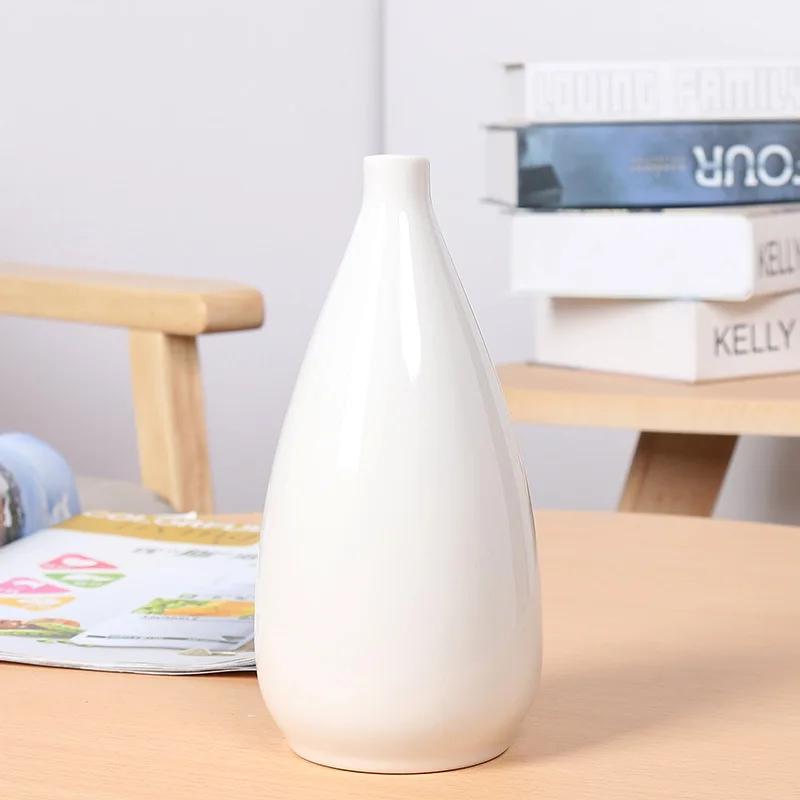 Современные минималистичные керамические вазы для гостиной настольная