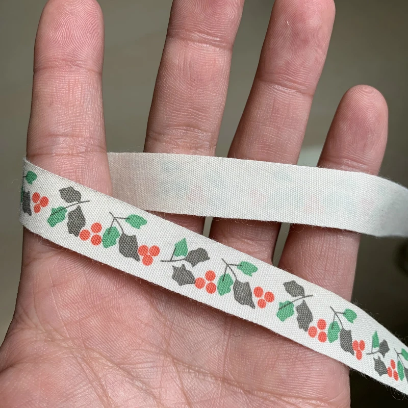 Хлопчатобумажная лента с принтом ручной работы 5 ярдов милый дом цветной флаг