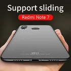 Чехол для Xiaomi Redmi Note 7, тонкий матовый чехол MSVII для Xiaomi Redmi Note 7 Pro, чехол для Xiomi Note7 Global, чехол из поликарбоната для Xiaomi Note 7, чехлы