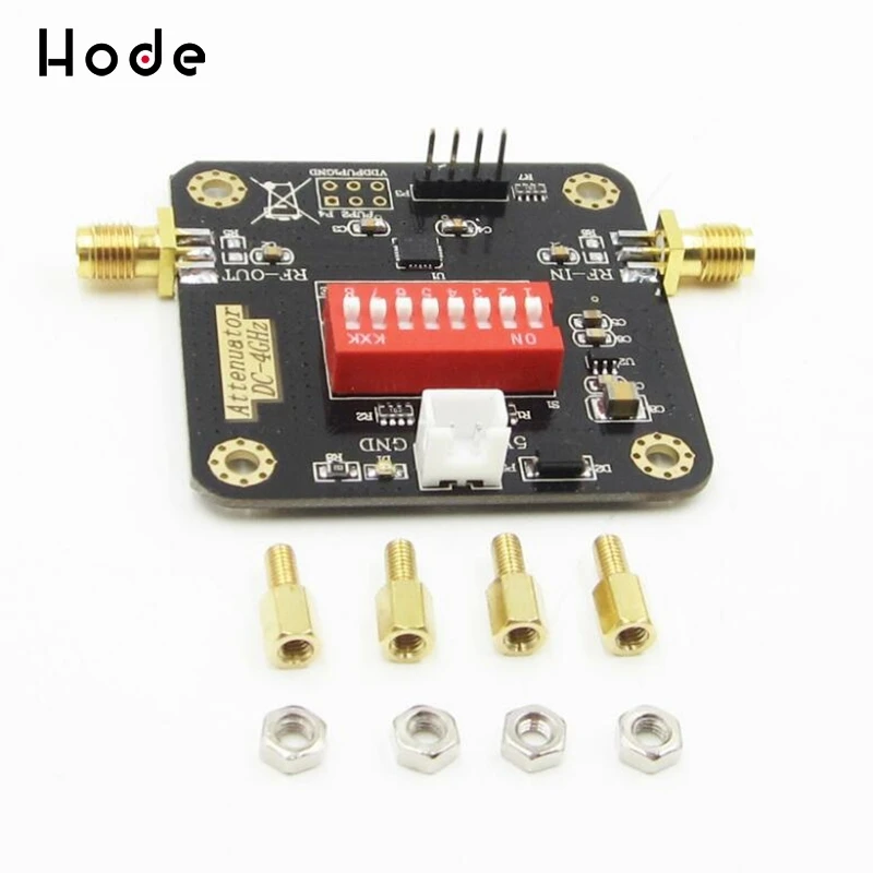 

PE4302 Digital RF Step Attenuator Module High Linearity 0.5dB 50-ohm RF DSA