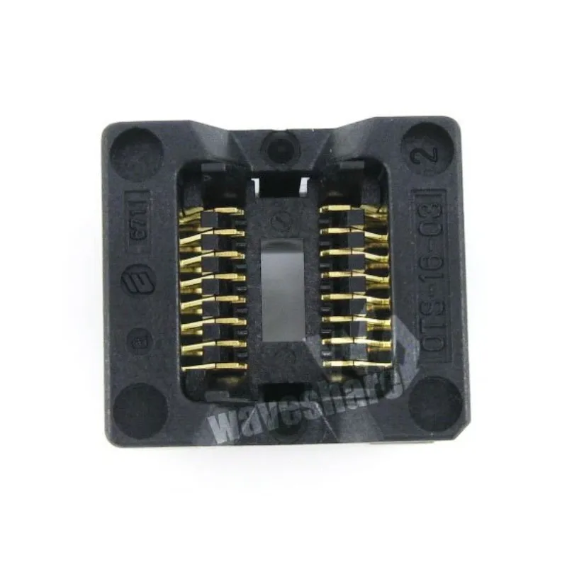 Программатор-адаптер для тестирования Enplas IC SOP8 SOP16 SO8 SOIC8 SOIC16 OTS-16-1.27-03 1 27 мм шаг 3 9