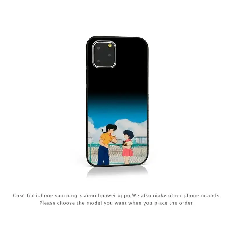 

Ranma Japan Amine Phone Case for iPhone Samsung Xiaomi note A 6 7 8 9 11 12 20 Pro X XS Max XR Plus cover shell funda