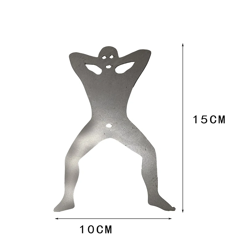 

Creative Stainless Steel Hot Dog & Marshmallow Roasters Novelty Women/Men Shape Roasters Reusable BBQ Cooking Tool