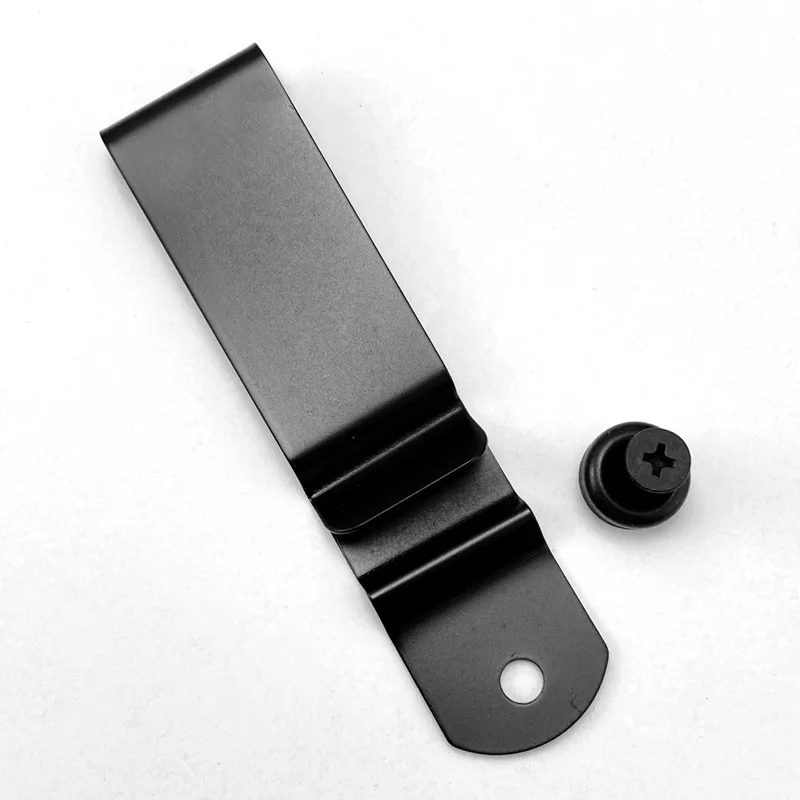 Нержавеющая сталь DIY ножны скаббард поясной ремень клип Портативный талии сзади