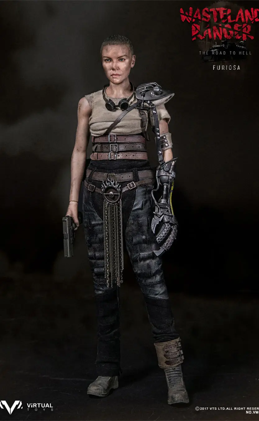 1/6 полный набор женских аксессуаров для экшн-фигурок VM-020 пустоши рейнджер дорога