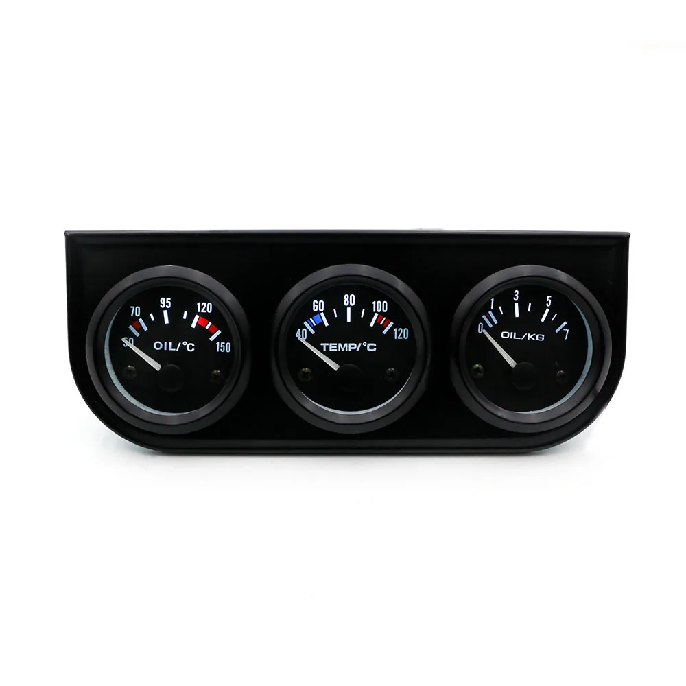 Тройной датчик температуры масла 2 дюйма 52 мм + Температура воды давление