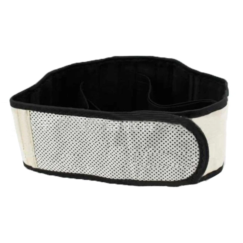 

Black steel plate waist support self-heating sports waist belt warm magnetic therapy heating waist