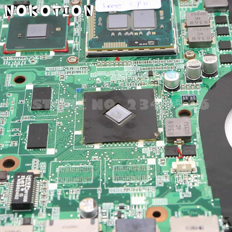 NOKOTION 580976 001 600816 материнская плата для ноутбука HP Pavilion DV6 2100 DA0UP6MB6F0 PM55 DDR3 G105M