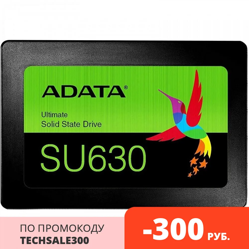 Твердотельный накопитель ADATA ASU630SS 240GQ R SSD 2.5&quot 240GB SATA III чтение: 520 Мб/сек запись: 450